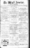 Walsall Advertiser Saturday 25 October 1879 Page 1