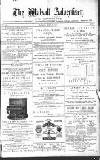 Walsall Advertiser Saturday 13 March 1880 Page 1