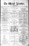 Walsall Advertiser Saturday 14 August 1880 Page 1