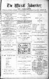 Walsall Advertiser Saturday 21 August 1880 Page 1