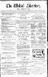 Walsall Advertiser Saturday 02 July 1881 Page 1