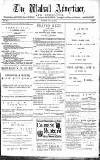 Walsall Advertiser Tuesday 19 July 1881 Page 1
