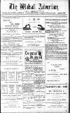 Walsall Advertiser Saturday 27 May 1882 Page 1