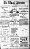 Walsall Advertiser Saturday 03 June 1882 Page 1