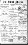 Walsall Advertiser Tuesday 10 July 1883 Page 1