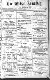 Walsall Advertiser Saturday 24 November 1883 Page 1