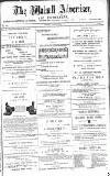 Walsall Advertiser Tuesday 08 April 1884 Page 1