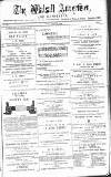 Walsall Advertiser Tuesday 22 April 1884 Page 1