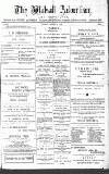 Walsall Advertiser Tuesday 13 January 1885 Page 1