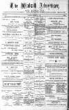 Walsall Advertiser Saturday 28 March 1885 Page 1