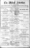 Walsall Advertiser Saturday 11 April 1885 Page 1