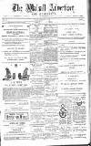 Walsall Advertiser Tuesday 26 January 1886 Page 1
