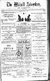 Walsall Advertiser Saturday 13 March 1886 Page 1