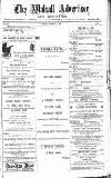 Walsall Advertiser Tuesday 12 October 1886 Page 1