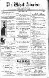 Walsall Advertiser Tuesday 26 October 1886 Page 1
