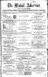 Walsall Advertiser Saturday 02 February 1889 Page 1