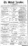 Walsall Advertiser Tuesday 16 July 1889 Page 1