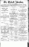 Walsall Advertiser Saturday 25 January 1890 Page 1