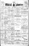 Walsall Advertiser Saturday 25 April 1903 Page 1