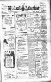 Walsall Advertiser Saturday 23 January 1909 Page 1