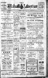 Walsall Advertiser Saturday 25 January 1913 Page 1