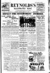 Reynolds's Newspaper Sunday 16 March 1930 Page 1