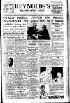 Reynolds's Newspaper Sunday 19 March 1933 Page 1