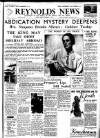 Reynolds's Newspaper Sunday 06 December 1936 Page 1