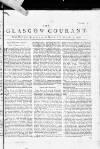 Glasgow Courant Mon 27 Jan 1746 Page 1