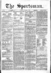The Sportsman Tuesday 14 November 1865 Page 1