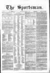 The Sportsman Tuesday 26 December 1865 Page 1