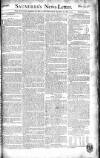 Saunders's News-Letter Monday 26 September 1774 Page 1