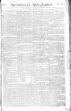 Saunders's News-Letter Saturday 13 March 1779 Page 1
