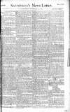 Saunders's News-Letter Saturday 03 February 1781 Page 1