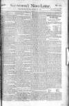 Saunders's News-Letter Thursday 20 September 1781 Page 1
