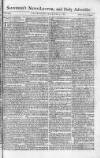 Saunders's News-Letter Thursday 03 November 1785 Page 1
