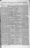 Saunders's News-Letter Wednesday 11 January 1786 Page 1