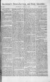 Saunders's News-Letter Monday 10 April 1786 Page 1