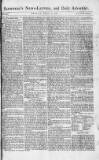 Saunders's News-Letter Friday 14 April 1786 Page 1