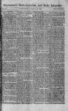 Saunders's News-Letter Thursday 24 August 1786 Page 1