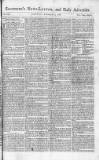 Saunders's News-Letter Friday 03 November 1786 Page 1