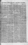 Saunders's News-Letter Friday 01 December 1786 Page 1