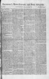 Saunders's News-Letter Saturday 09 December 1786 Page 1