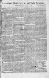 Saunders's News-Letter Thursday 21 December 1786 Page 1