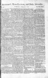 Saunders's News-Letter Tuesday 13 March 1787 Page 1
