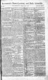 Saunders's News-Letter Wednesday 14 March 1787 Page 1