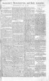 Saunders's News-Letter Wednesday 30 May 1787 Page 1