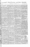 Saunders's News-Letter Monday 10 September 1787 Page 1
