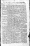 Saunders's News-Letter Wednesday 01 April 1789 Page 1