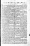 Saunders's News-Letter Thursday 02 April 1789 Page 1